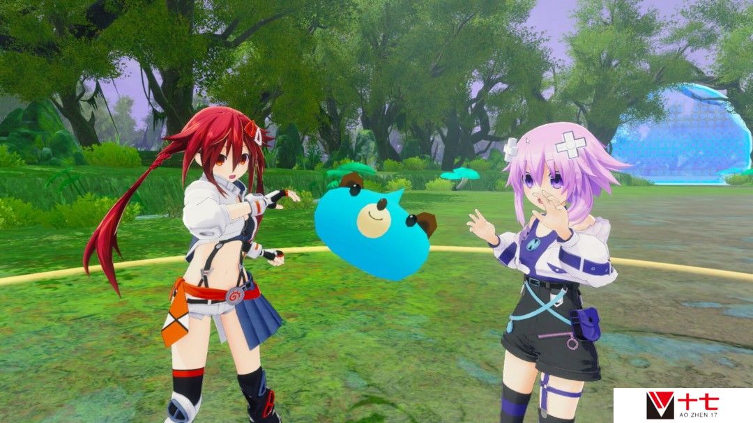 《爆走次元海王星VS巨神史莱犬》Steam页面 发售日待定