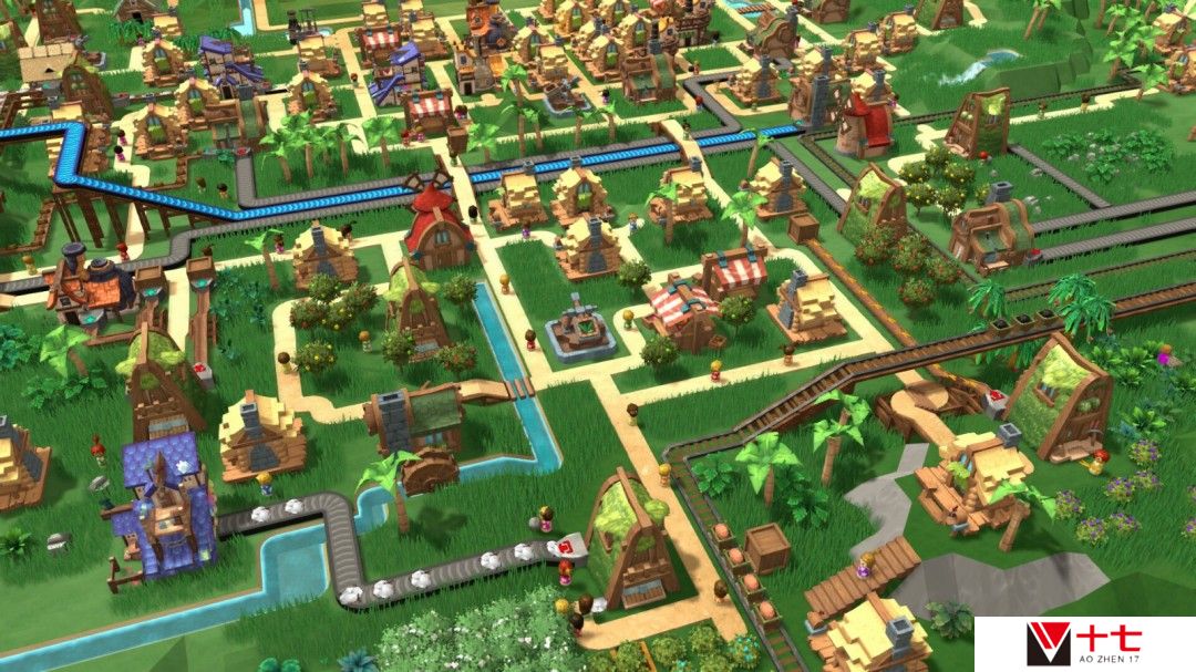 城镇建造和工厂模拟游戏《工业小镇2: 天堂岛》Steam页面开放 年内发售