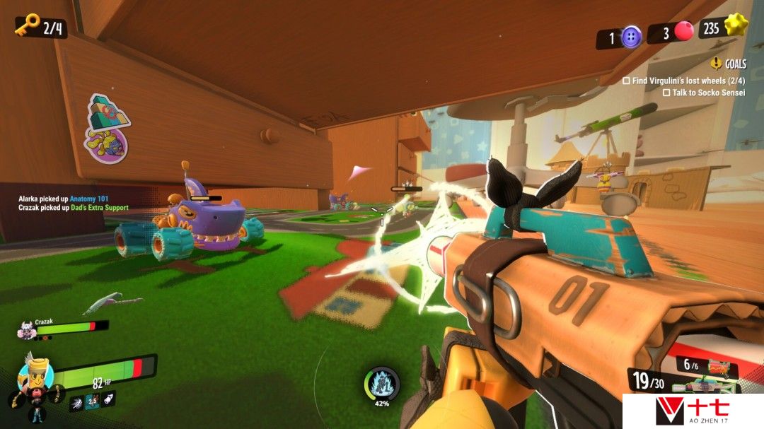 射击游戏《积木爆射英雄》Steam页面 发售日待定