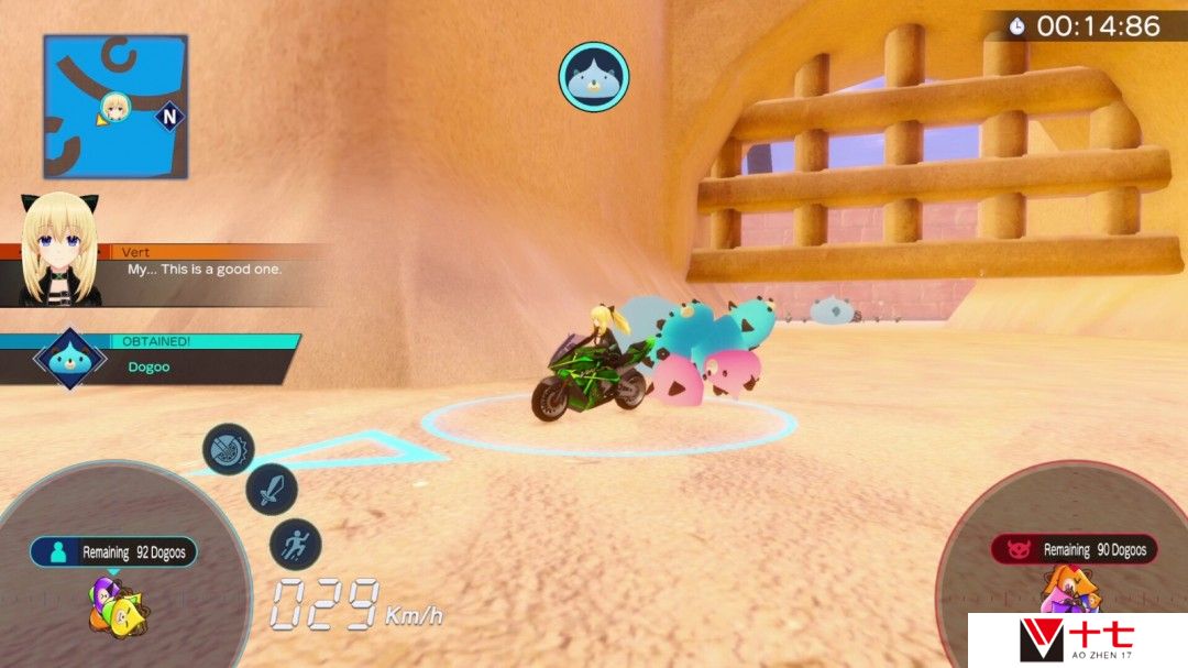 《爆走次元海王星VS巨神史莱犬》Steam页面 发售日待定