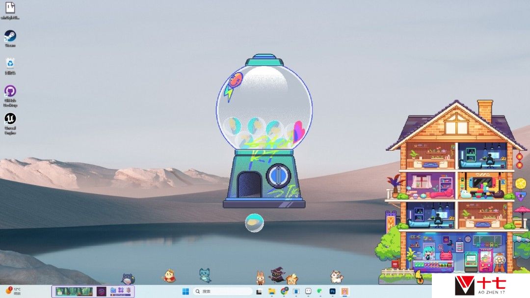 放置游戏《桌宠屋》Steam页面 年内发售