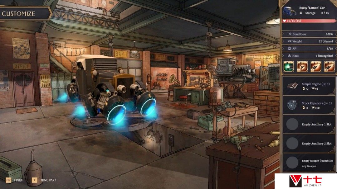 叙事驱动角色扮演游戏《Aether & Iron》Steam页面开放 年内发售
