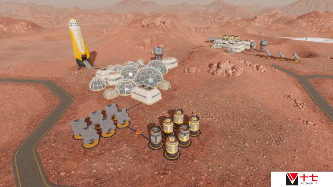 模拟建造科幻策略游戏《星球基地2》Steam页面 后年发售