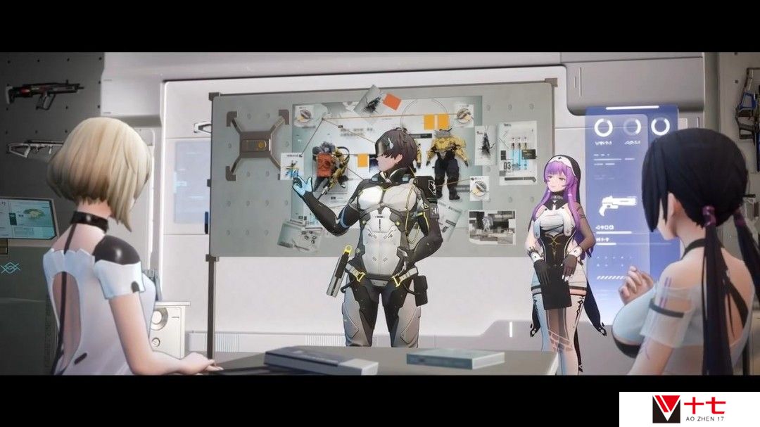 《尘白禁区》恩雅澜风角色PV：用爱净化 满足少女欲望