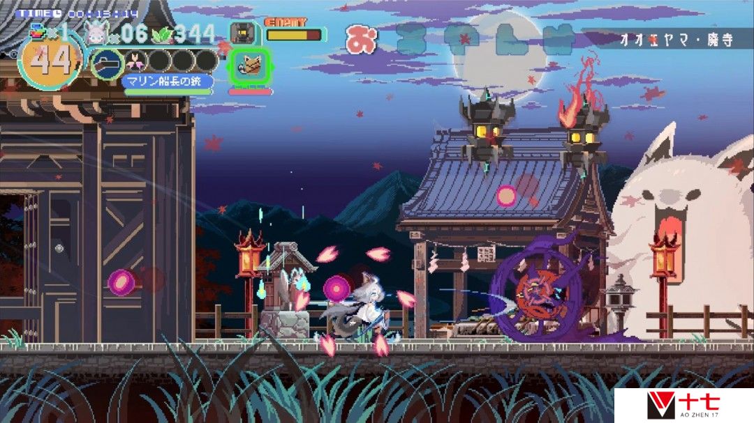 《FUBUKI》4月登陆Steam 高速度像素风横版动作