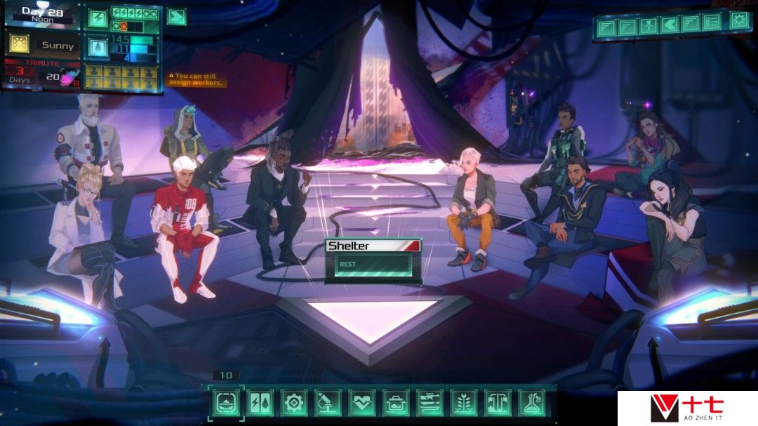 回合制生存管理游戏《Dead in Antares》Steam页面开放 年内发售