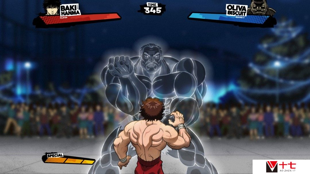 2D动漫动作游戏《范马刃牙：血之竞技场》Steam页面 年内发售