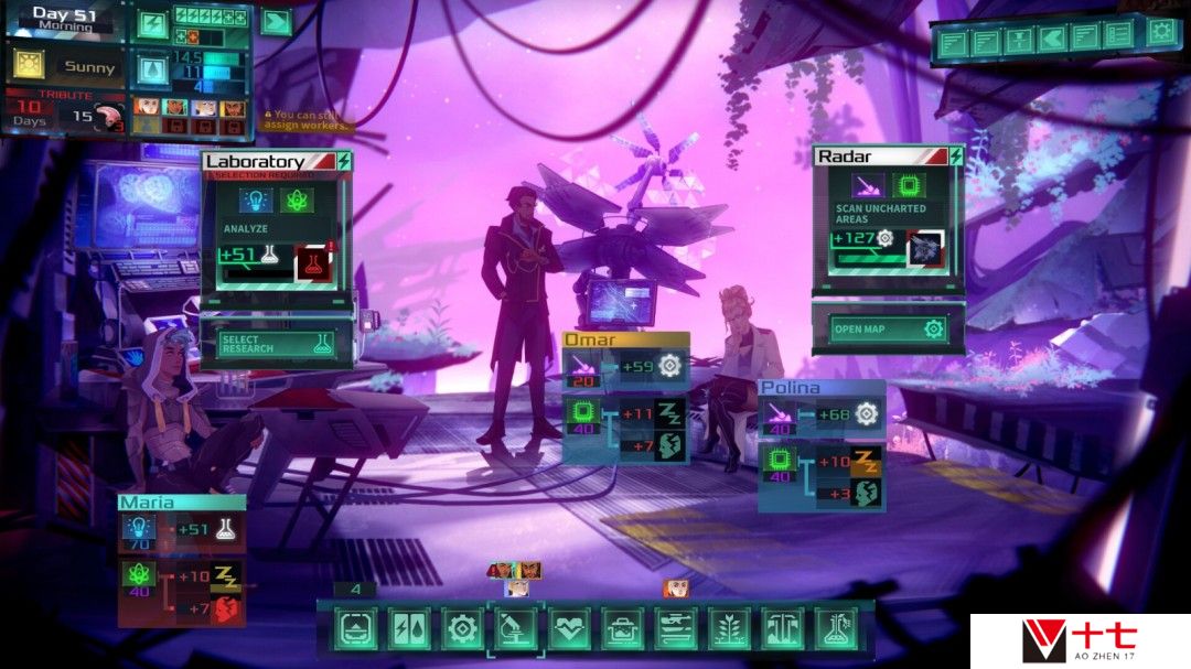 回合制生存管理游戏《Dead in Antares》Steam页面开放 年内发售
