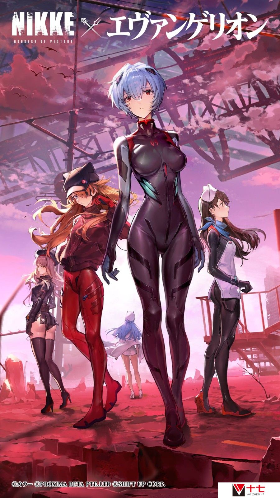 《妮姬：胜利女神》联动EVA第二弹壁纸 妹子曲线毕露