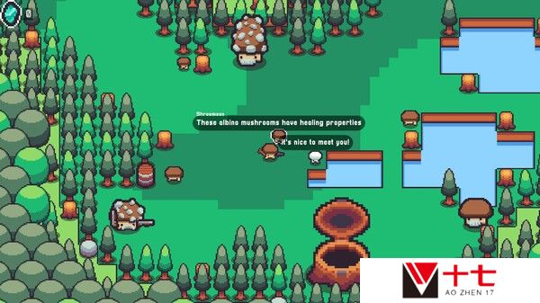 《Shroomwood》Steam上线 俯视角肉鸽战斗生存