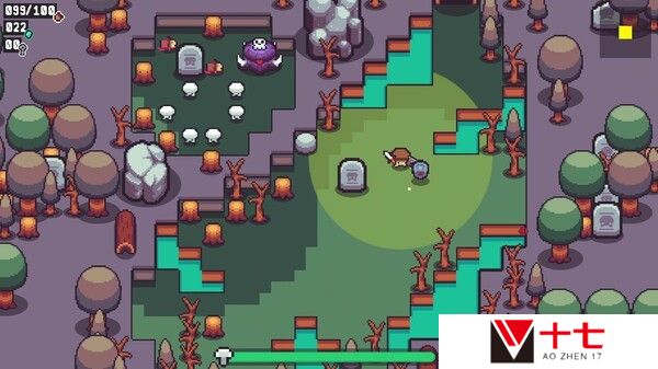 《Shroomwood》Steam上线 俯视角肉鸽战斗生存