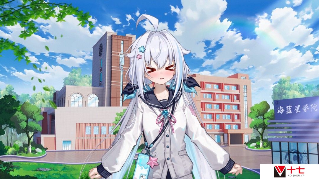 国产文字冒险Galgame《海蓝星之梦》Steam页面开放 年内发售