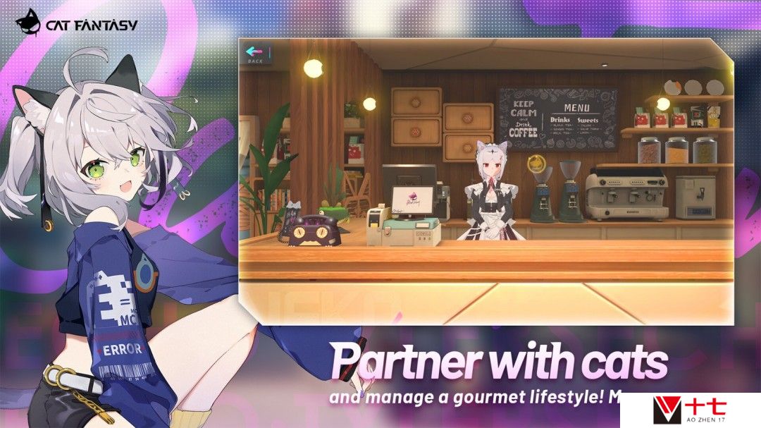 猫娘手游《猫之城》Steam页面 年内发售