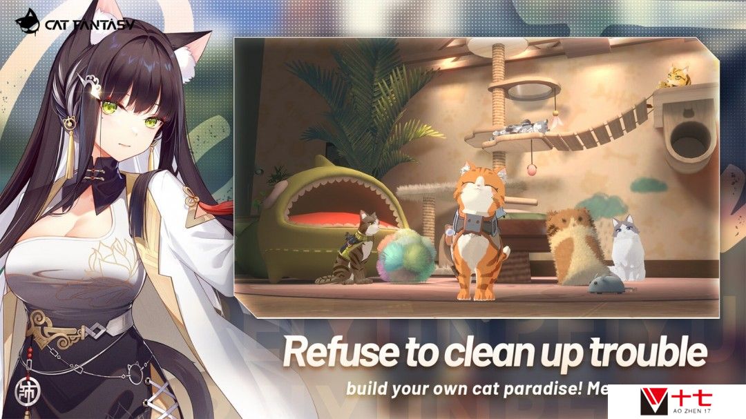 猫娘手游《猫之城》Steam页面 年内发售