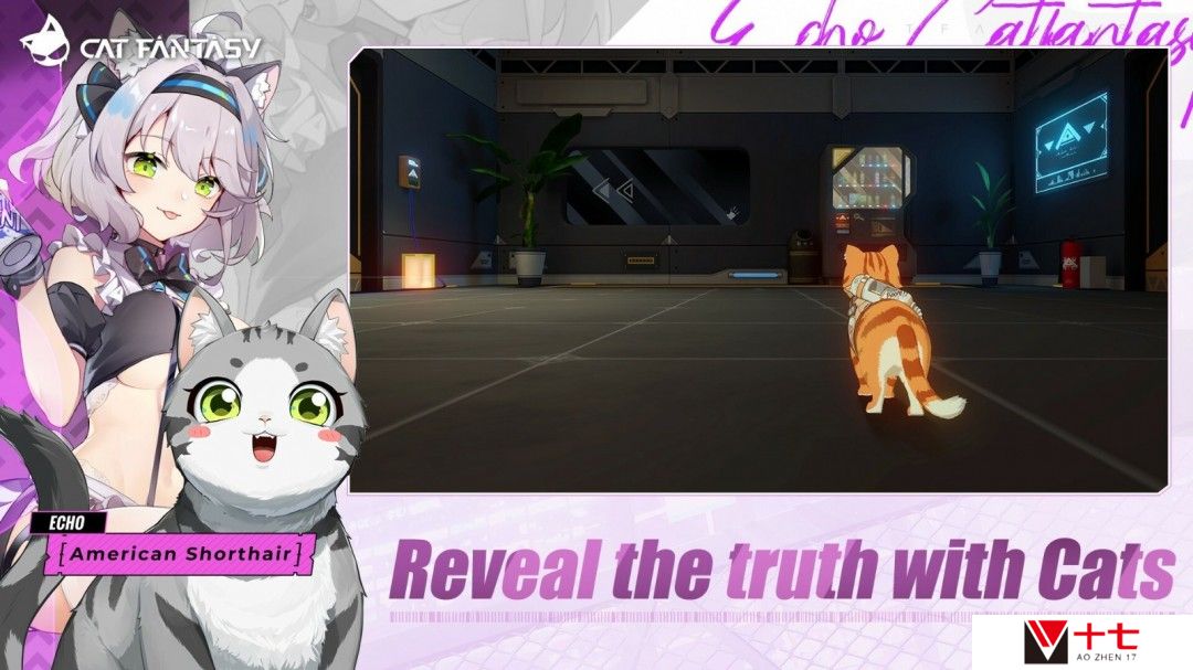 猫娘手游《猫之城》Steam页面 年内发售