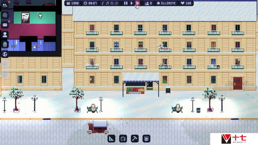 像素风影院管理游戏《Cinema Theater Tycoon》Steam页面 发售日待定