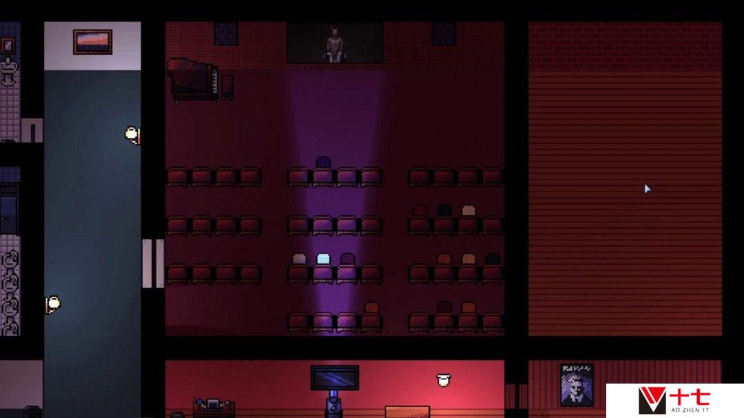 像素风影院管理游戏《Cinema Theater Tycoon》Steam页面 发售日待定