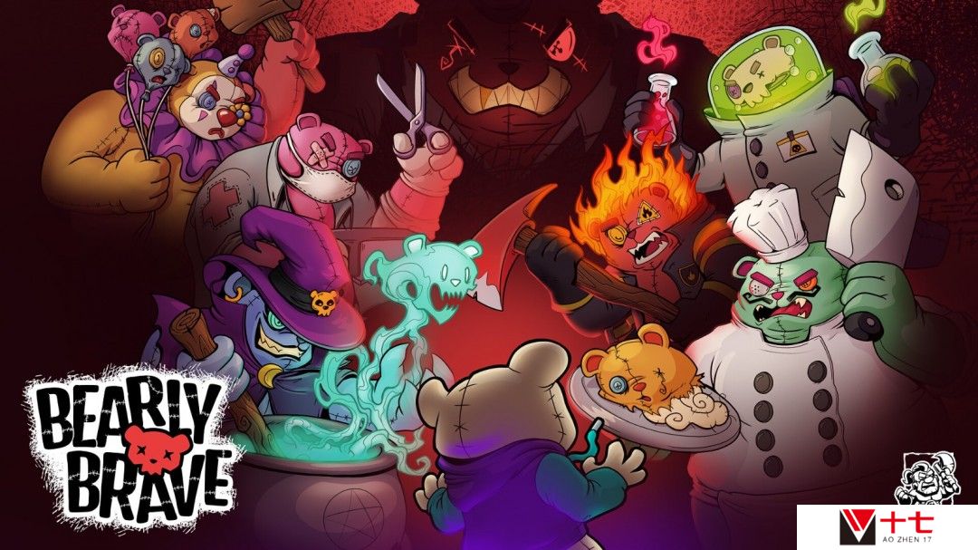 Roguelike卡牌构筑游戏《Bearly Brave》Steam页面 年内发售