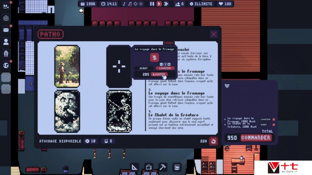 像素风影院管理游戏《Cinema Theater Tycoon》Steam页面 发售日待定