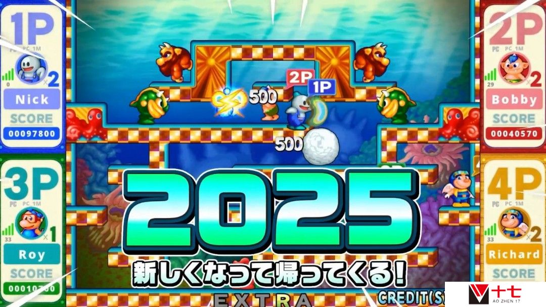 经典重制《雪人兄弟2 Special》宣布4月10日发售 支持中文