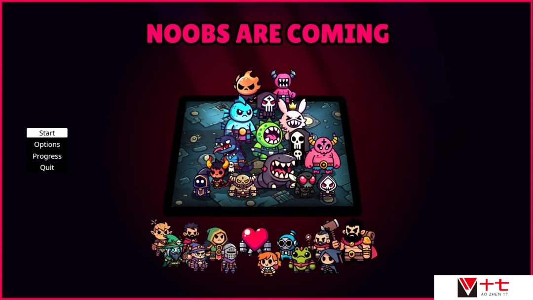 竞技场Roguelike游戏《Noobs Are Coming》Steam页面开放 明年发售