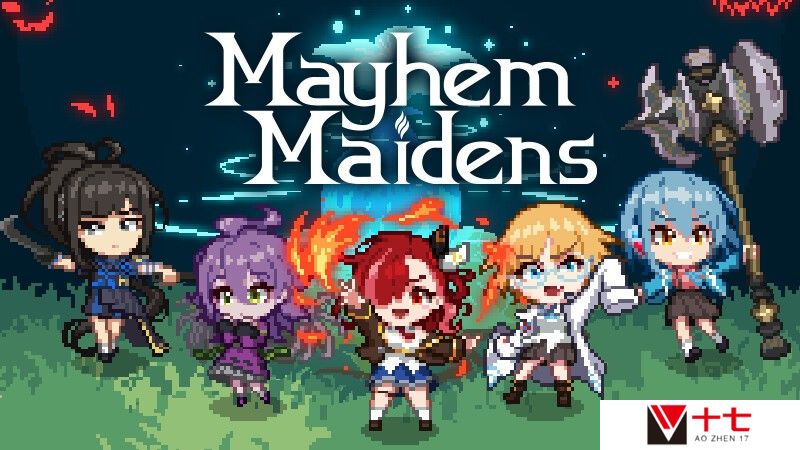Roguelite塔防游戏《Mayhem Maidens》Steam页面 支持简体中文