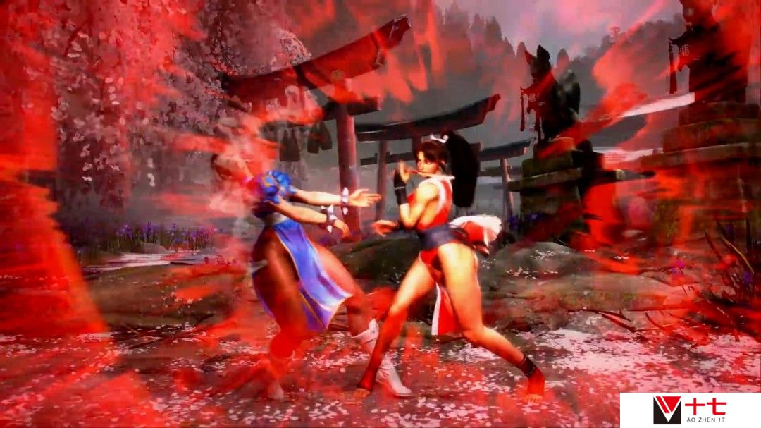 《街头霸王6》不知火舞新预告 性感女忍大战春丽