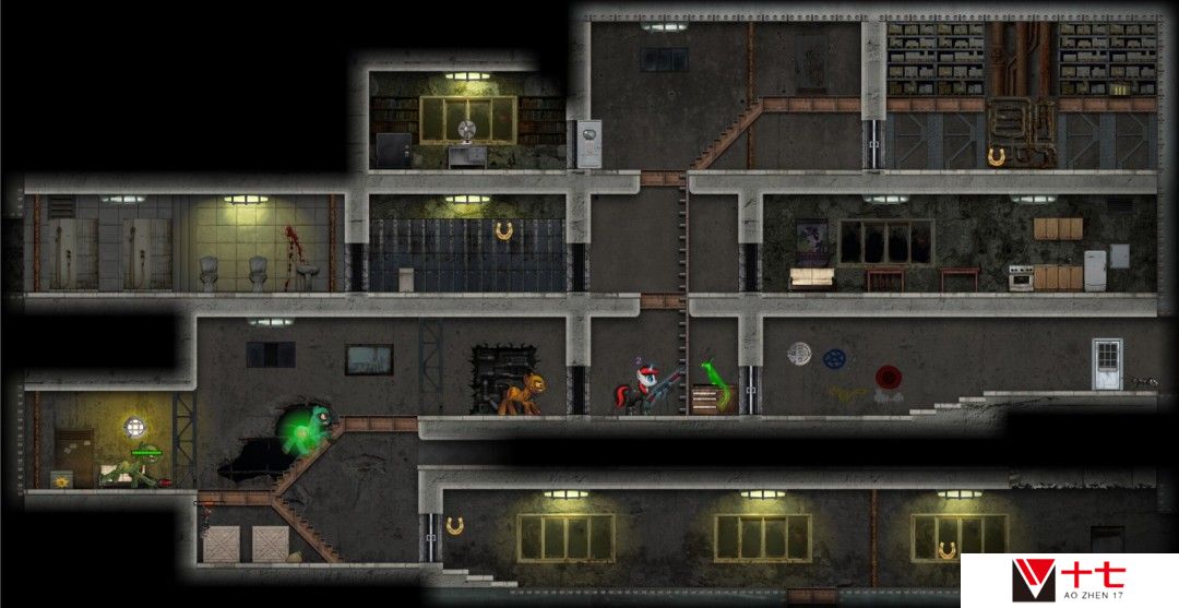 RPG游戏《辐射小马国：废墟》Steam页面  年内发售