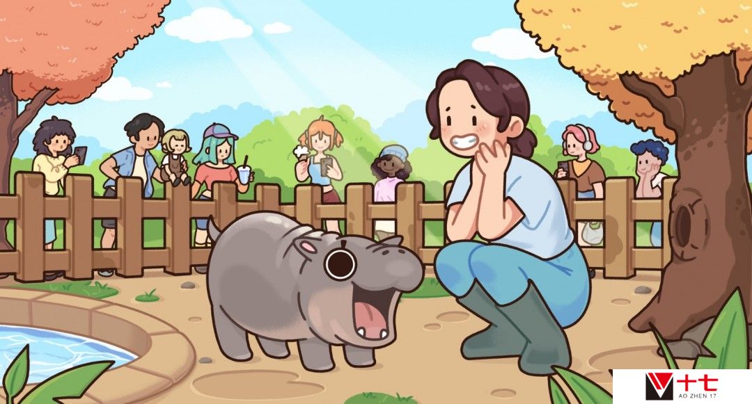 河马模拟游戏《Baby Pygmy Hippo Zoo》Steam页面 年内发售