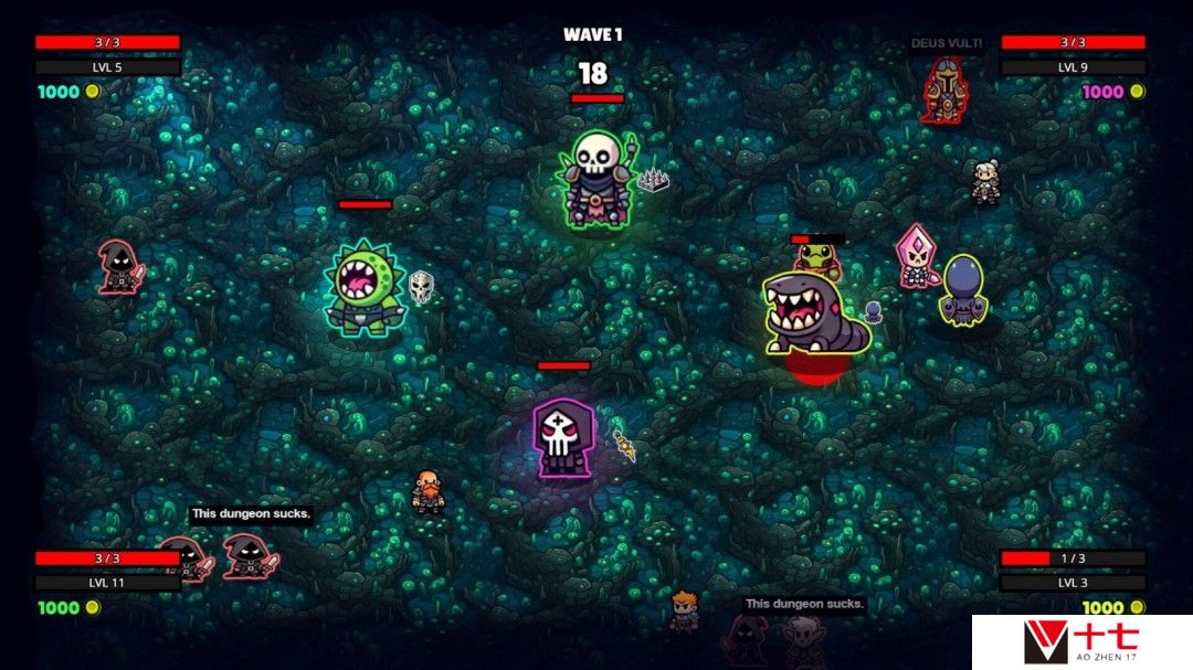 竞技场Roguelike游戏《Noobs Are Coming》Steam页面开放 明年发售