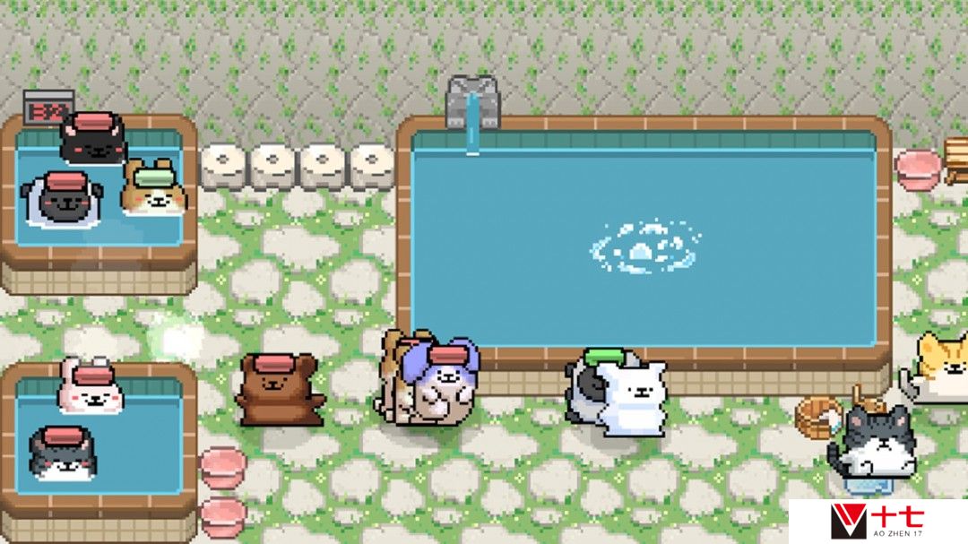 模拟游戏《动物温泉》Steam页面上线 明年发售