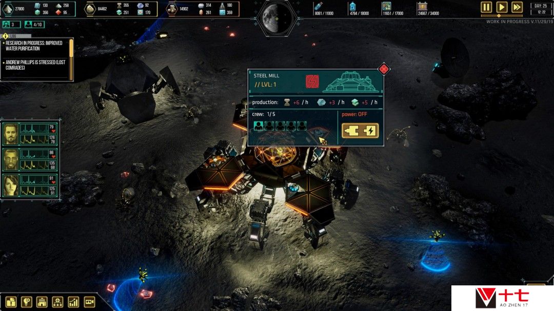 太空生存策略游戏《暗月》现已在Steam开启测试 所有玩家均可参与