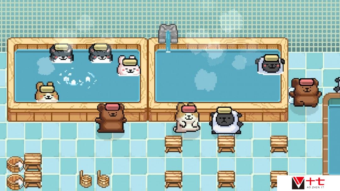 模拟游戏《动物温泉》Steam页面上线 明年发售