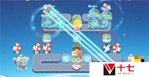 保卫萝卜4太空穿越第28关怎么通关-太空穿越第28关通关攻略