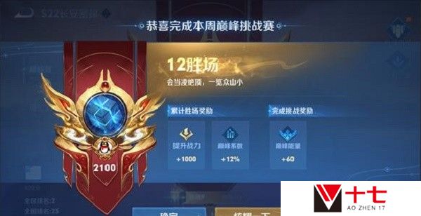 王者荣耀巅峰挑战赛是什么